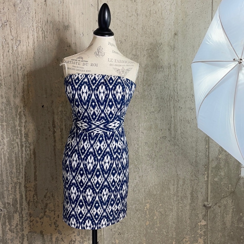 Bananas Republic strapless dress EUC